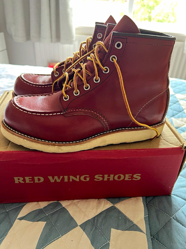 Red wing boots - wing, russet