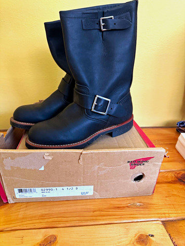 Red wing shoes men - red, leather