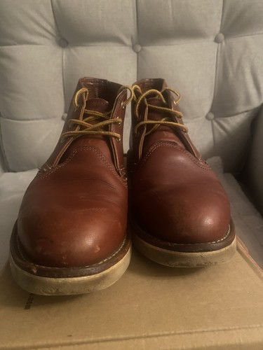 Red wing chukka boots 7 - red,