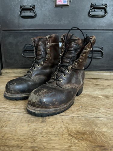 Chippewa steel toe crazy - steel, horse