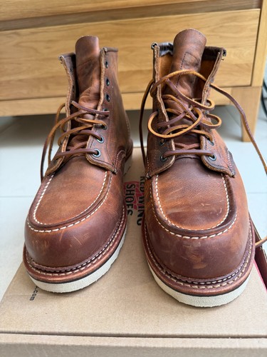 Red wing boots - red,