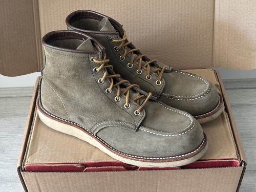 Red wing moc toe - toe, boots
