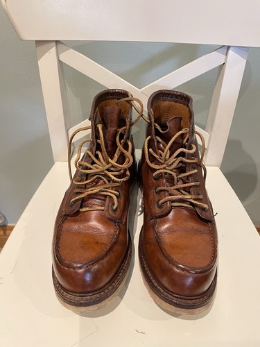 Red wing 1907 moc toe - red,