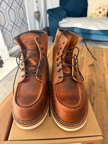 Red wing shoes - red, 1907