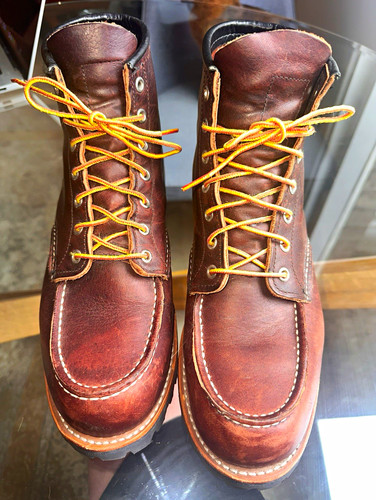 Red wing roughneck moc - wing,