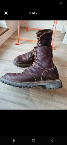 Red wing heritage logger - red,