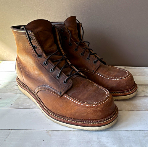 Red wing boots 1907 brown - boots,