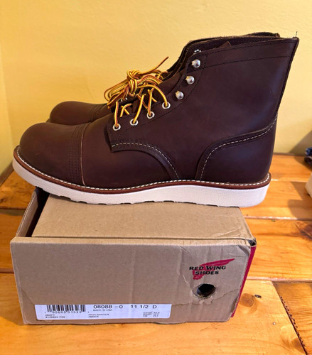 Red wing shoes iron ranger - red,