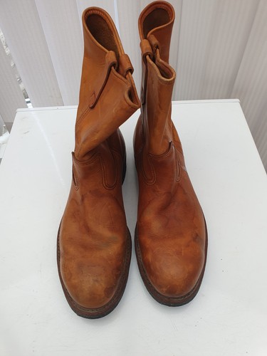 Red wing pecos pull western - red, on