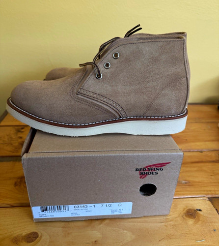 Red wing shoes men leather - red,