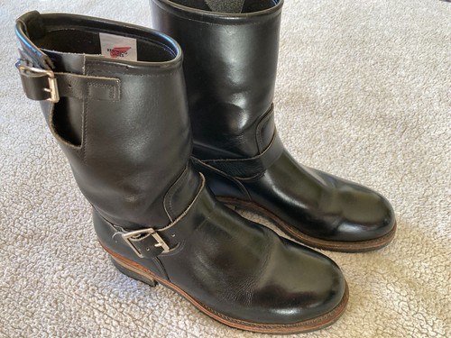 Red wing 2268 engineer boots - red,