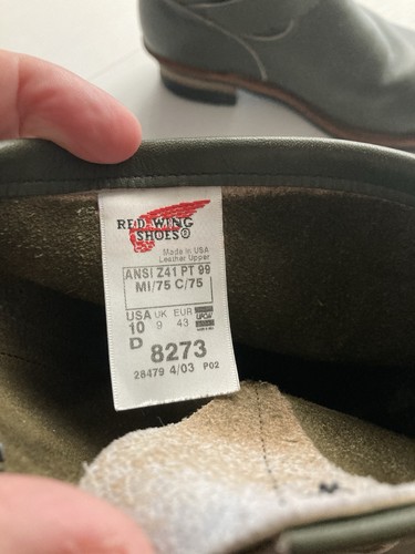 Red wing boots olive - red, green