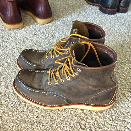Red wing shoes - red,