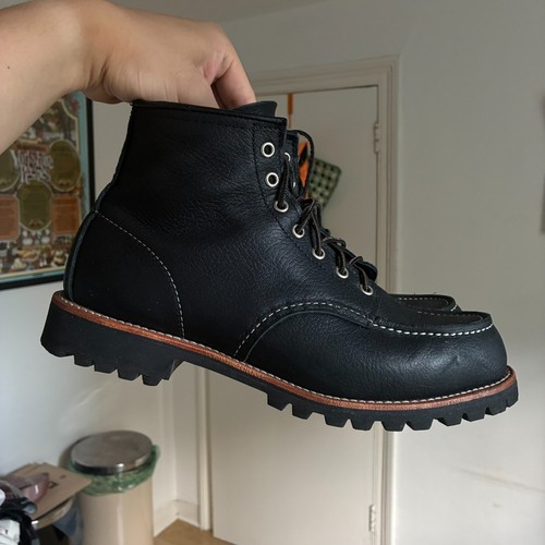 Red wing roughneck boots - red,