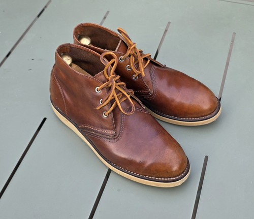 Red wing chukka boots - red,