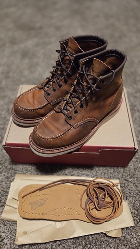 Red wing shoes - red,