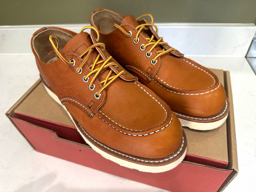 Red wing shoes brown leather - red,