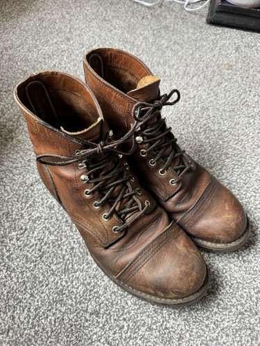 Men brown red - men’s, iron
