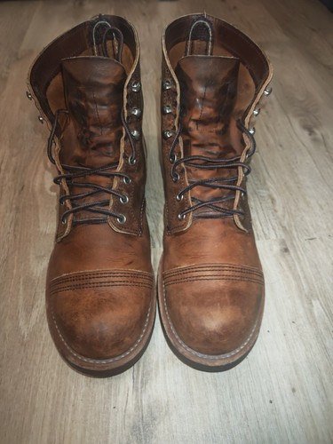 Red wing iron rangers copper - red,