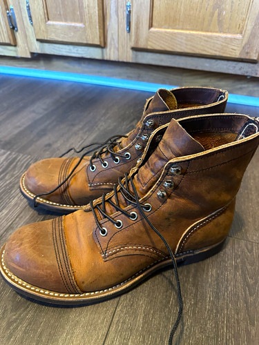 Red wing shoes iron ranger - red,